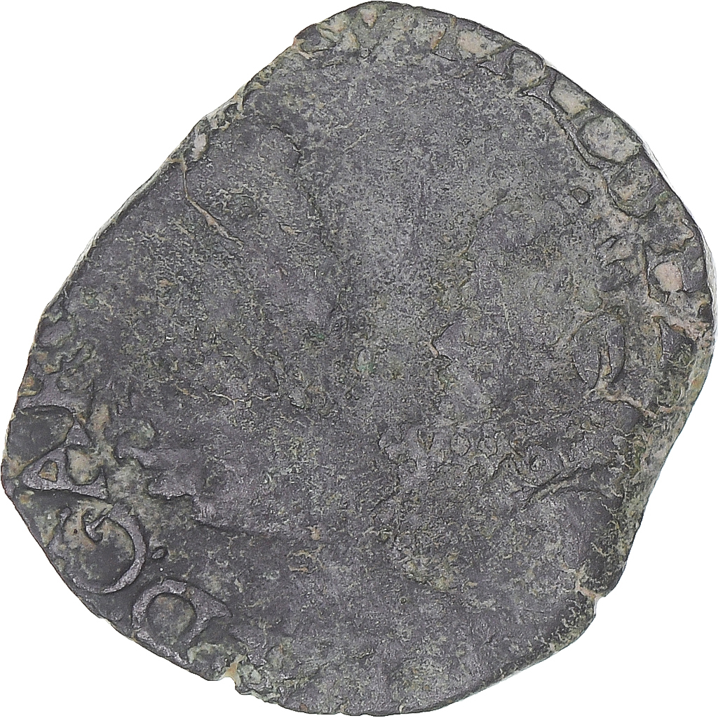 Coin, FRENCH STATES, Franche-Comté, Albert & Isabella, 2 Deniers, 1615, Dole