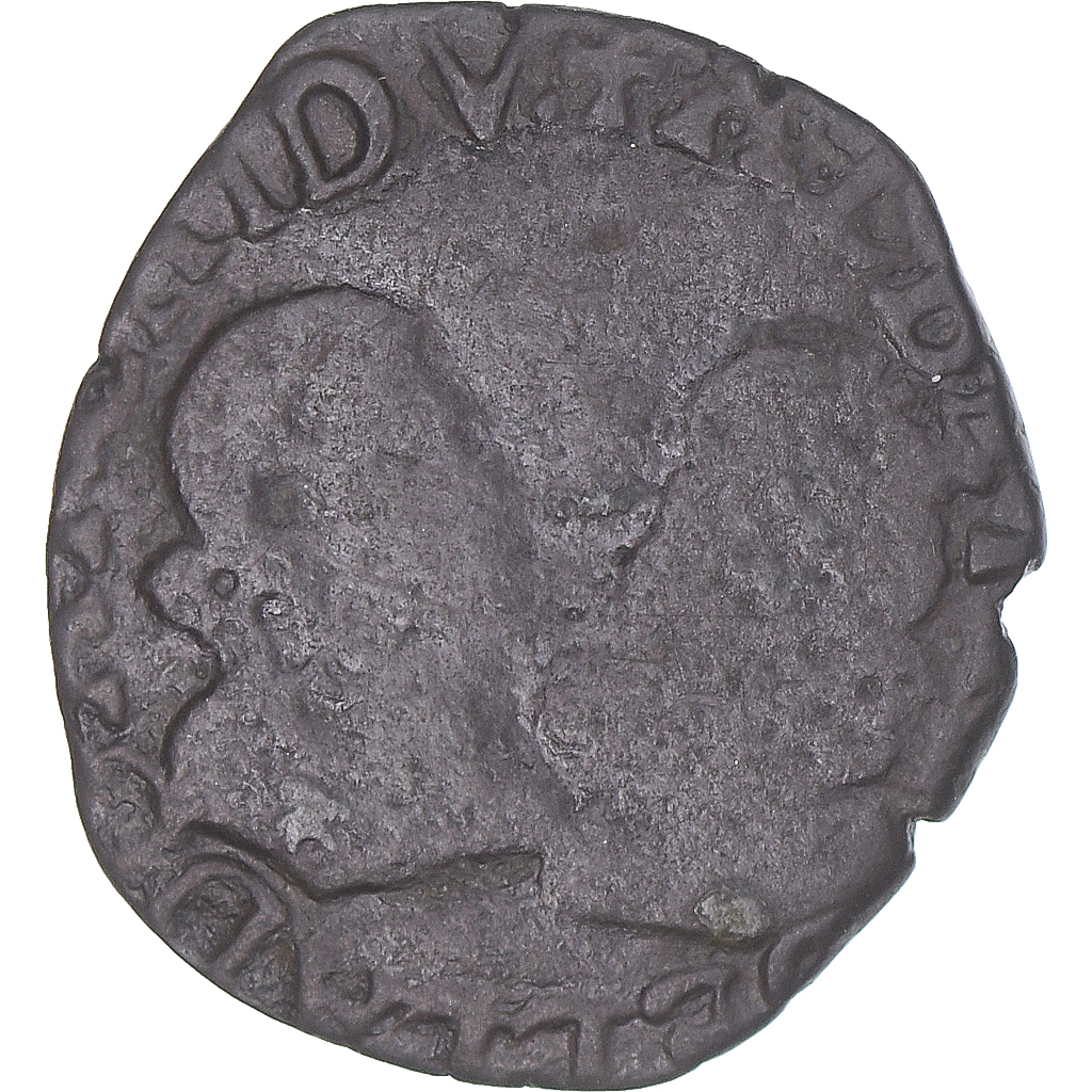 Coin, FRENCH STATES, Franche-Comté, Albert & Isabella, 2 Deniers, 1620, Dole