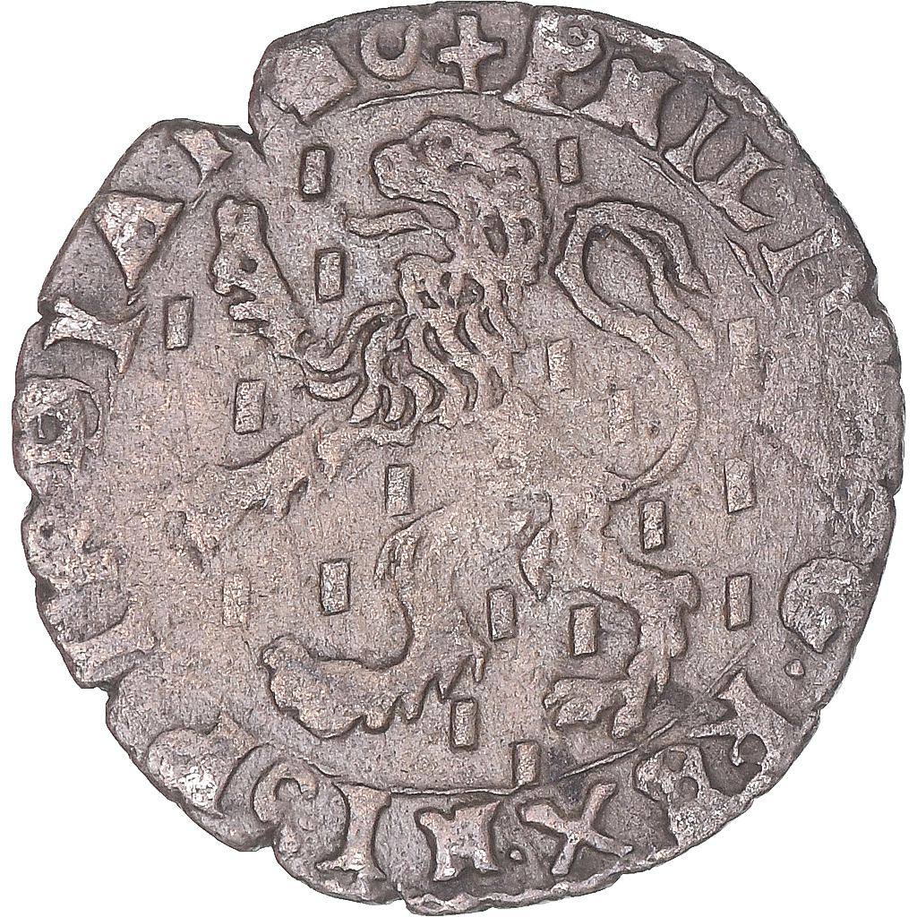 Munten, FRANSE STATEN, Franche-Comté, Filip IV, carolus au lion, 1622, Dole