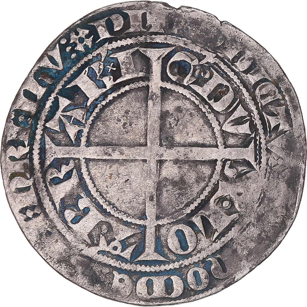 Coin, Belgium, duché de Brabant, Jean III, Gros compagnon au lion, 1312-1355