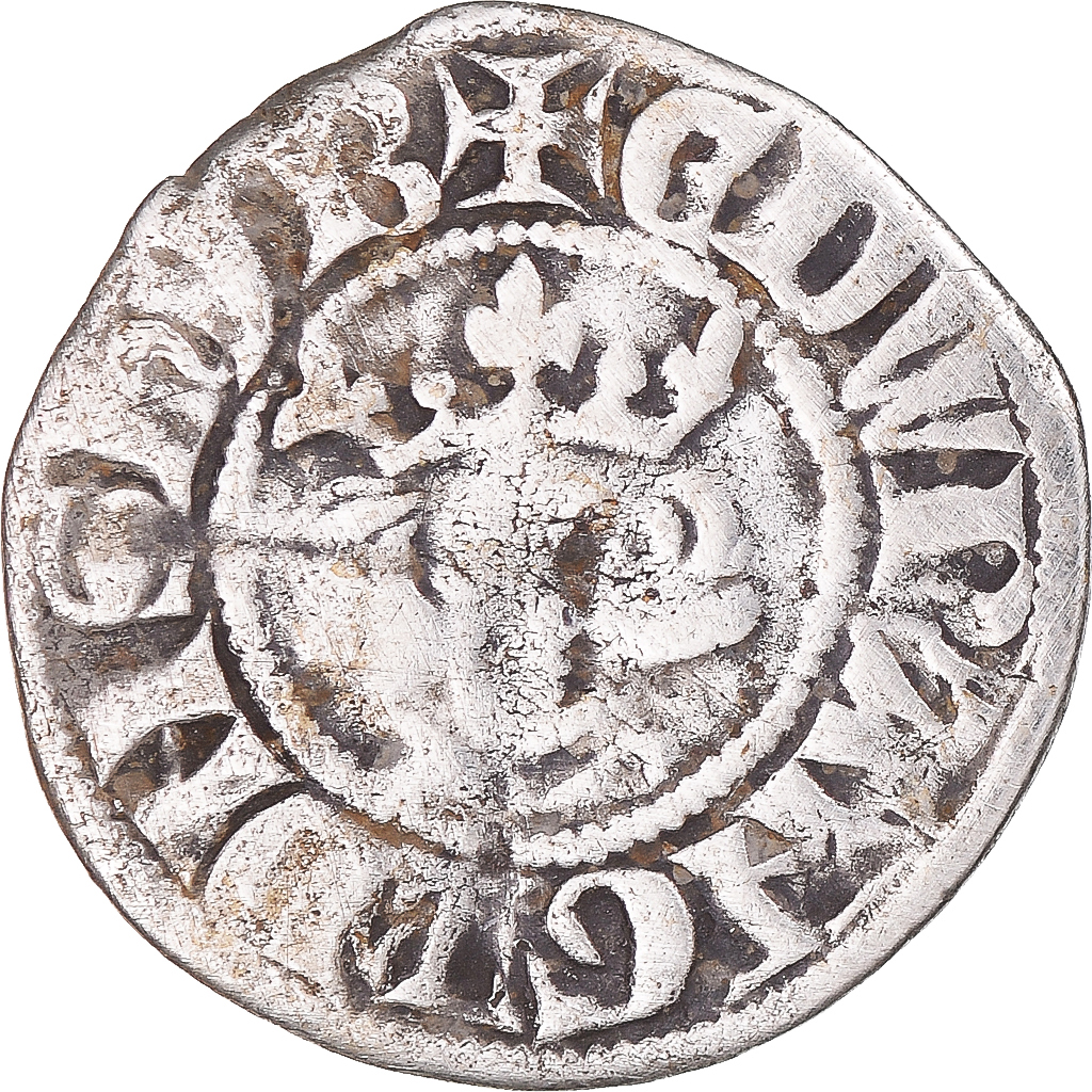 Coin, Great Britain, Edward I, II, III, Penny, Canterbury, , Silver