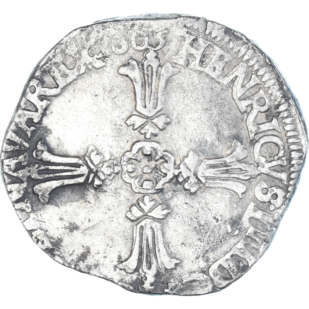 Coin, France, Henri IV, 1/4 Ecu, 1605, Rennes, , Silver, Gadoury:597