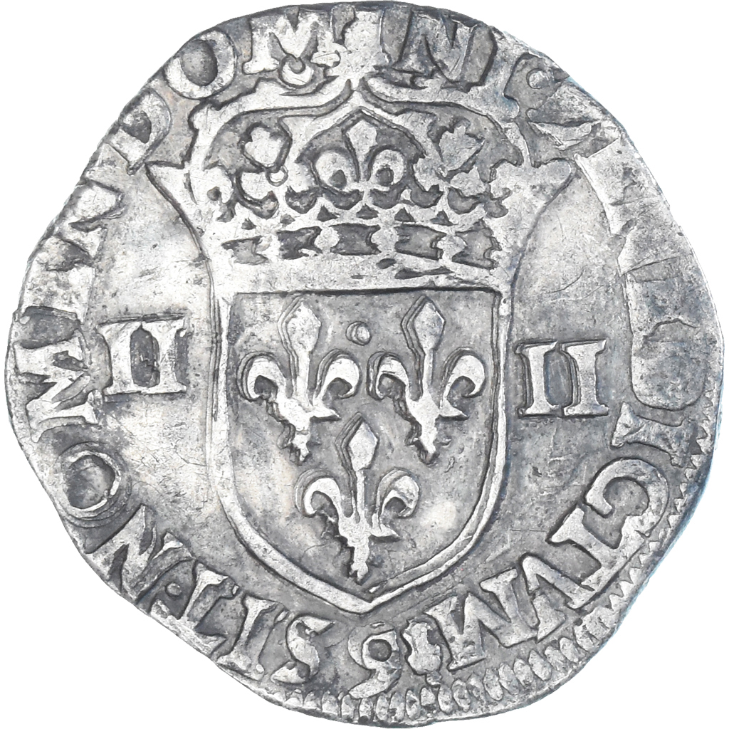Coin, France, Henri IV, 1/4 Ecu, 1605, Rennes, , Silver, Gadoury:597
