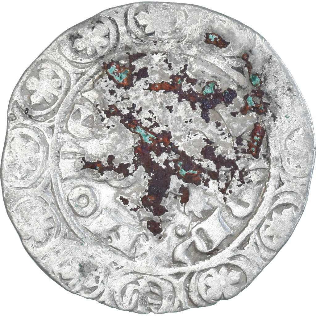 Coin, France, Flanders, Louis II de Mâle, Gros, 1346-1384, , Silver