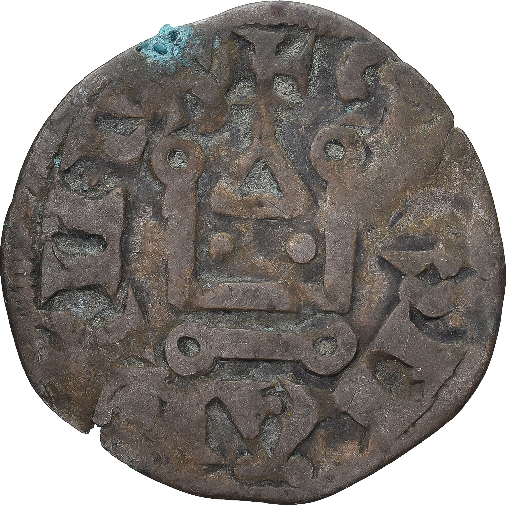 Coin, France, Touraine, Denier Tournois, ca. 1150-1200, Saint-Martin de Tours