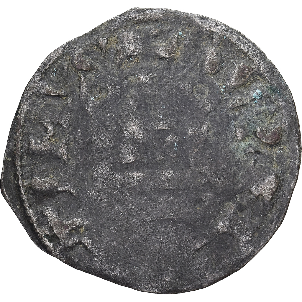 Coin, France, Touraine, Denier Tournois, ca. 1150-1200, Saint-Martin de Tours