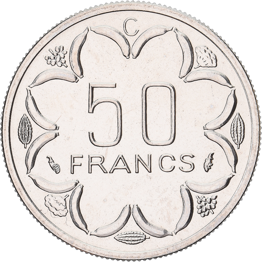 Coin, Congo, 50 Francs, 1976, Monnaie de Paris, ESSAI, , Nickel, KM:E8