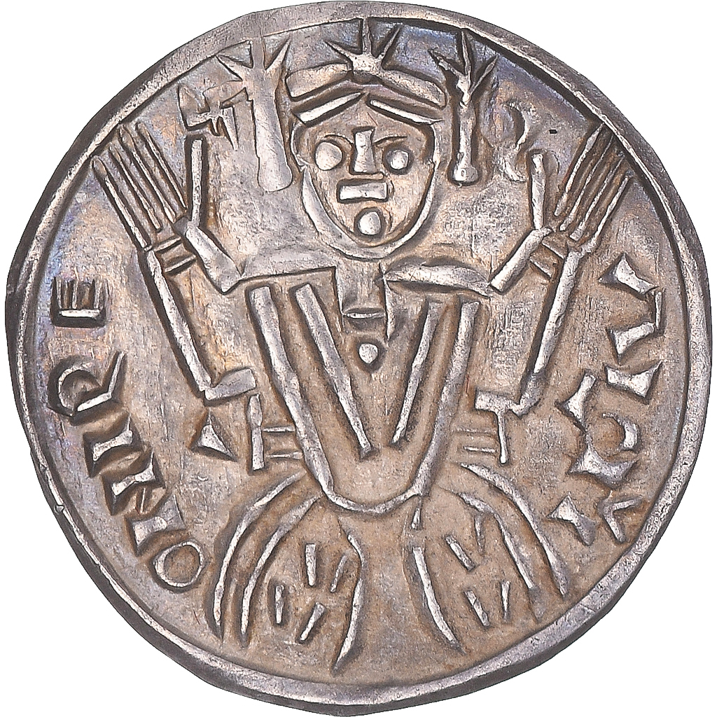 Coin, Hungary, Salomon, Denier, 1063-1074, AU, Silver