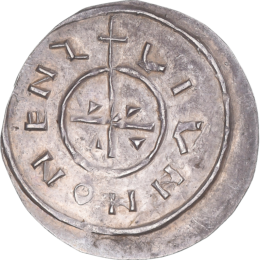 Coin, Hungary, Salomon, Denier, 1063-1074, AU, Silver