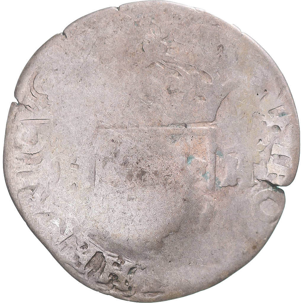 Coin, France, Louis XIII, Quinzain (Douzain contremarqué), , Billon