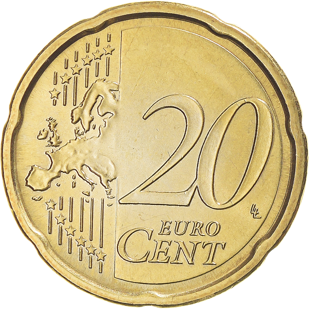 VATICAN CITY, Pape Benoit XVI, 20 Euro Cent, 2012, Rome, , Brass, KM:386