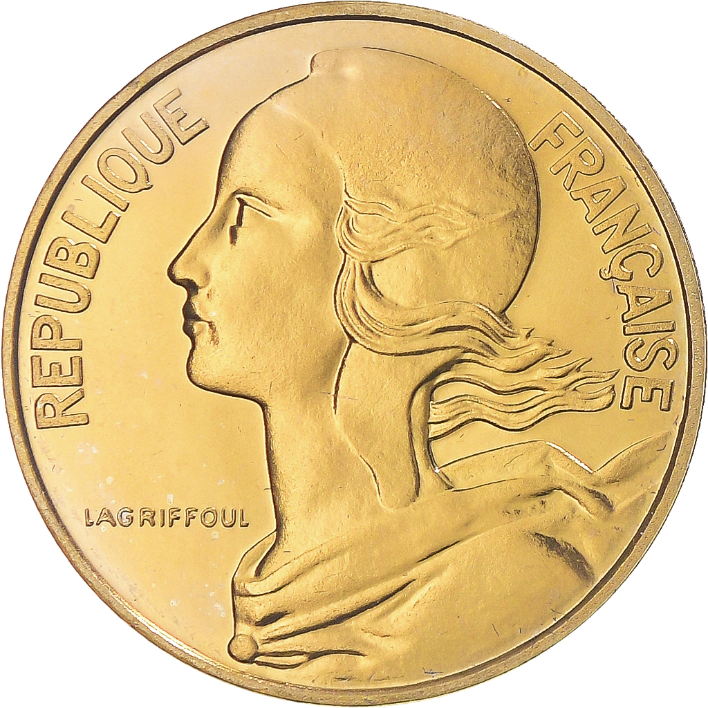 Coin, France, Marianne, 10 Centimes, 1988, Paris, série FDC, 