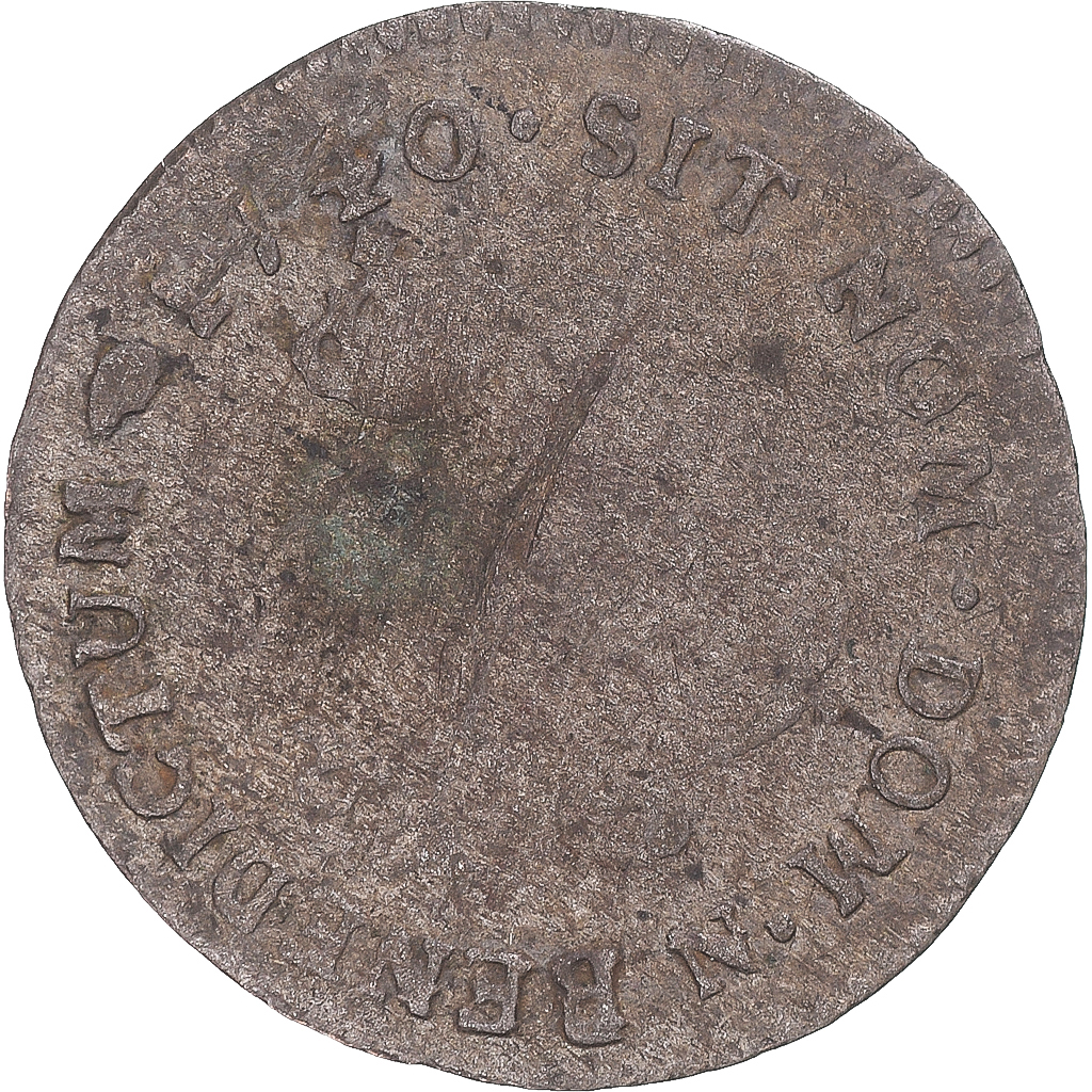 Coin, France, Louis XV, 2 Sols, 1740, Montpellier, , Billon, KM:500.14