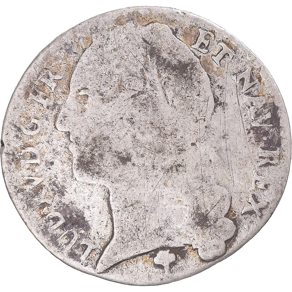 Coin, France, Louis XV, 1/10 Écu au bandeau, 1740, Paris, 2nd semestre