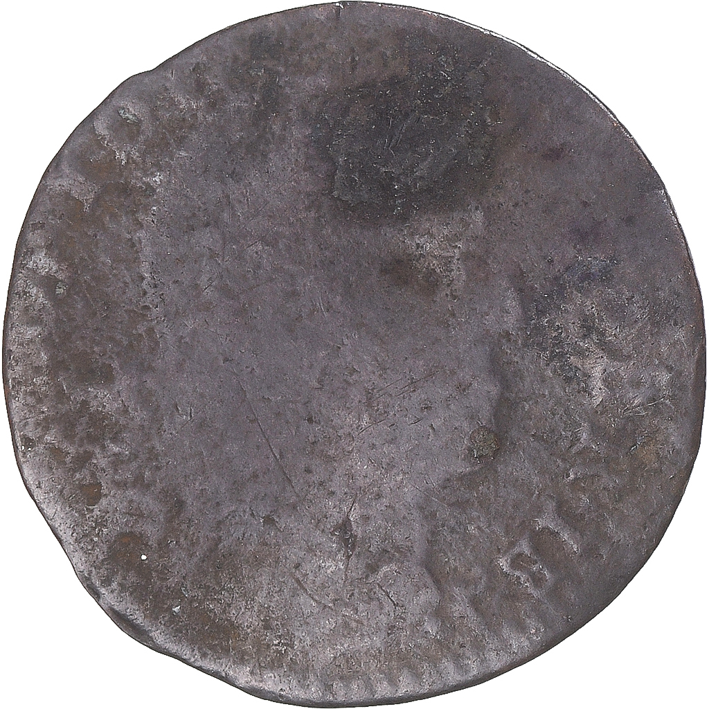 Coin, German States, LORRAINE, Leopold Joseph, Liard, 1727, Nancy, 