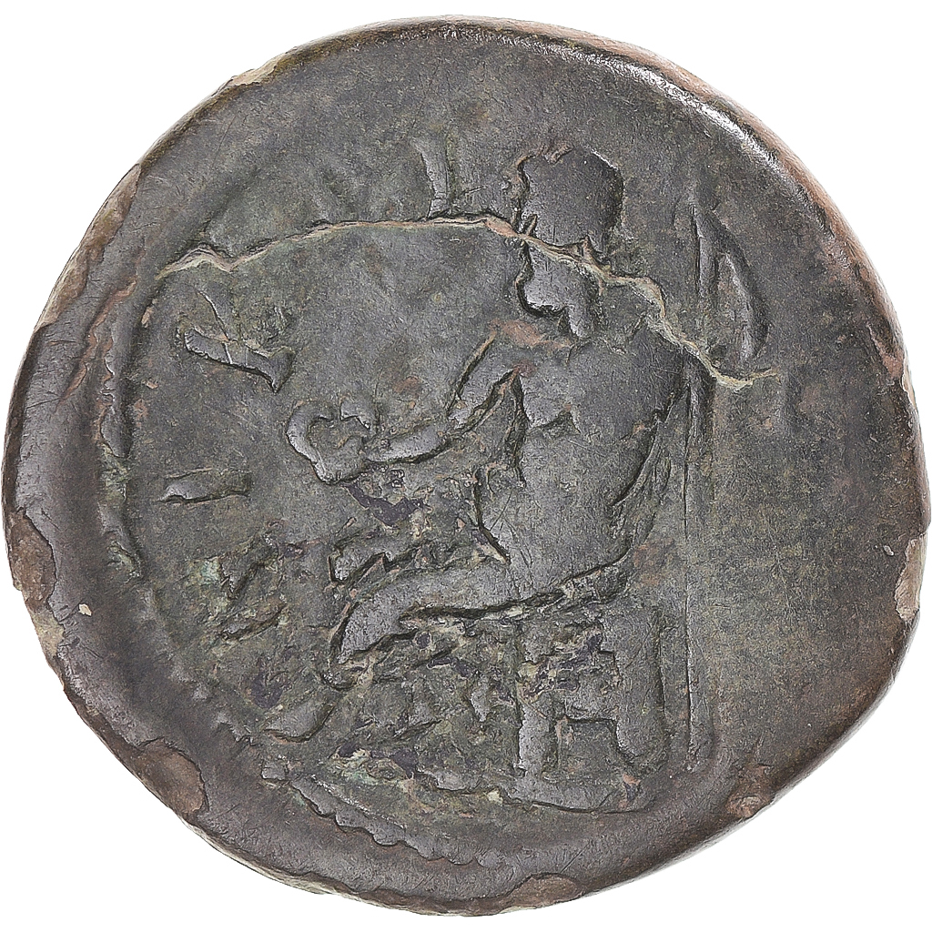 Coin, Bithynia, Septimius Severus, Æ, 193-211, Nikaia, Countermark, 