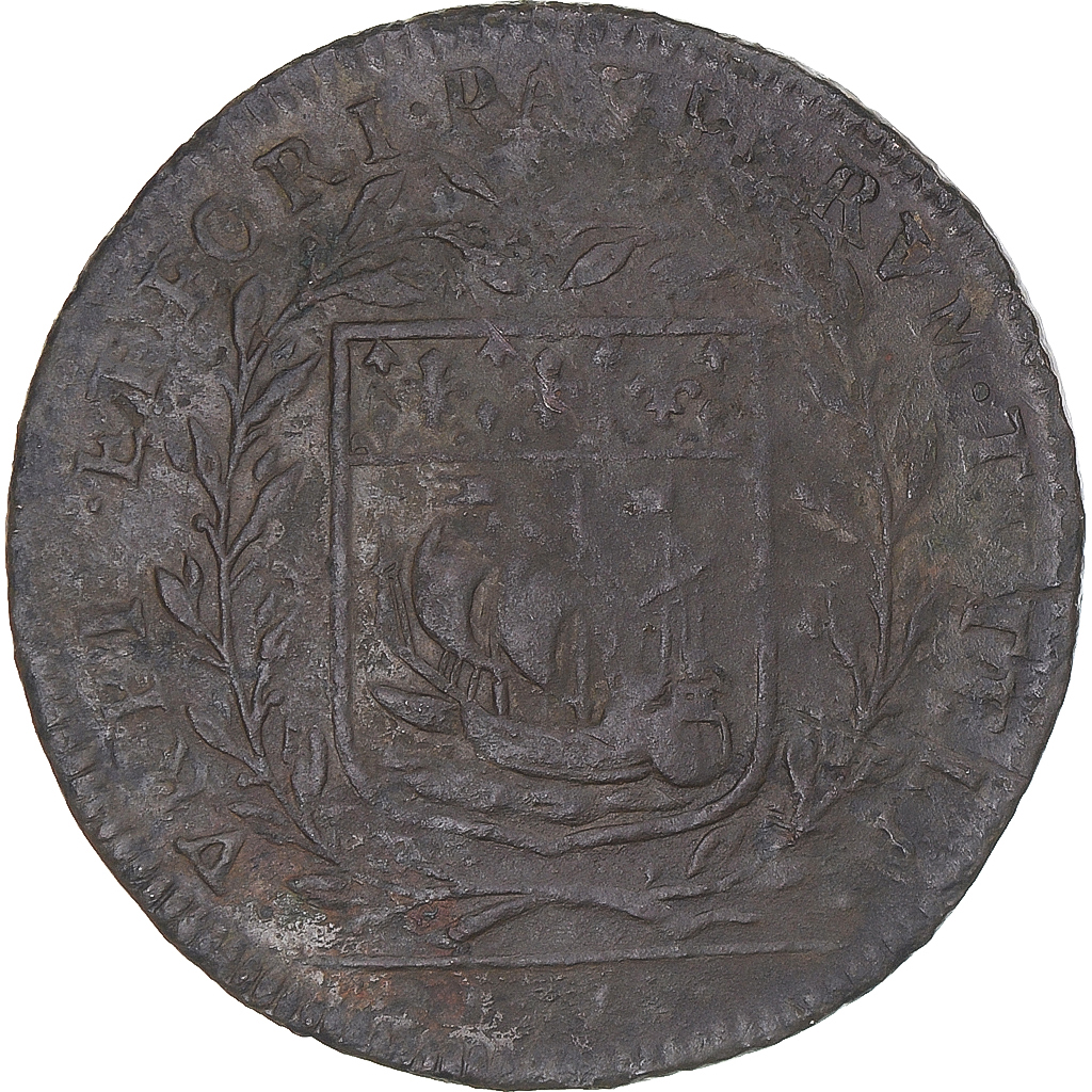 France, Token, Achille de Harlay, receveur général des pauvres, 1672