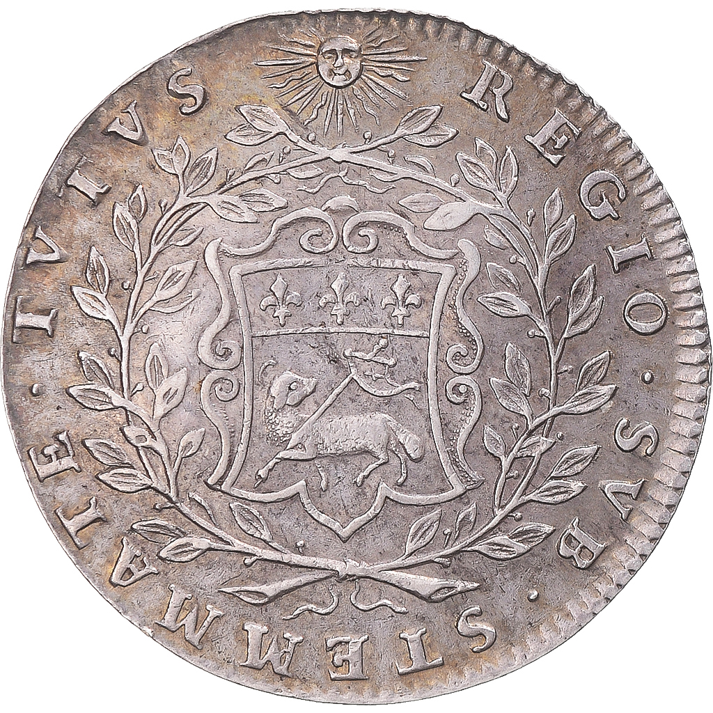France, Medal, Ville de Rouen, 1687, , Silver, Feuardent:6193