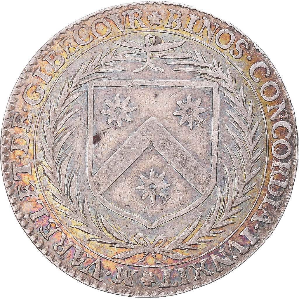 France, Token, Maine, Charles de Perrochel, , Silver, Feuardent:8282