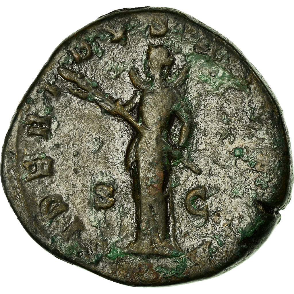 Coin, Faustina II, Sestertius, Roma, , Bronze, RIC:1716