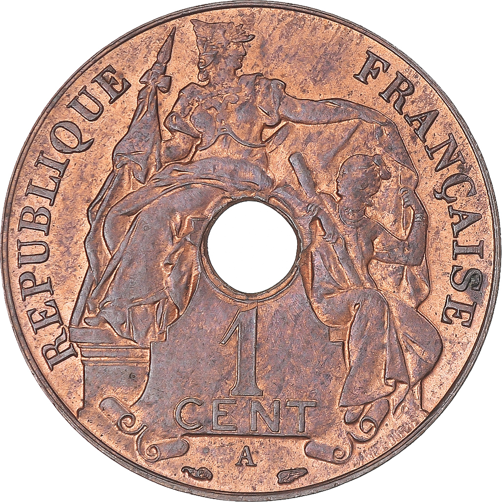 Coin, FRENCH INDO-CHINA, Cent, 1938, Paris, , Bronze, KM:12.1