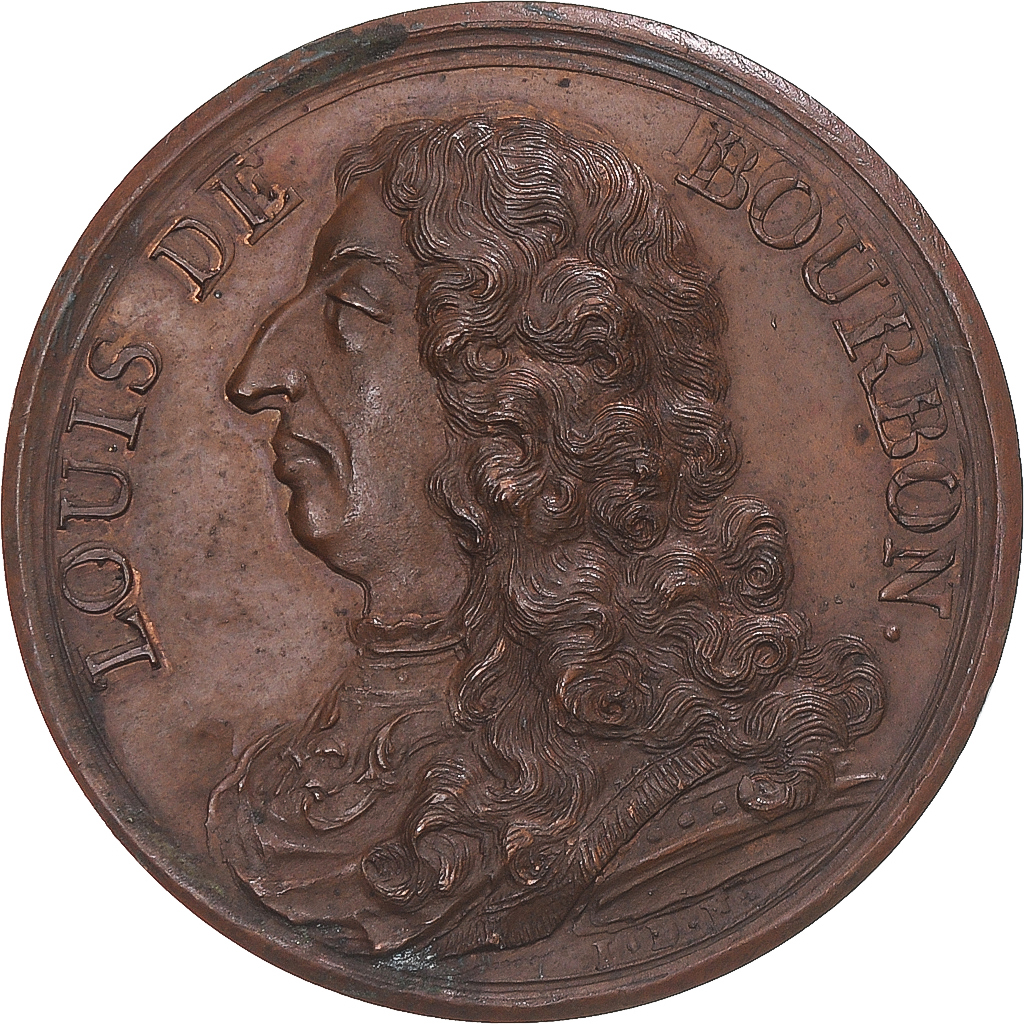 Switzerland, Token, Genève, Louis de Bourbon, prince de Condé, 1687
