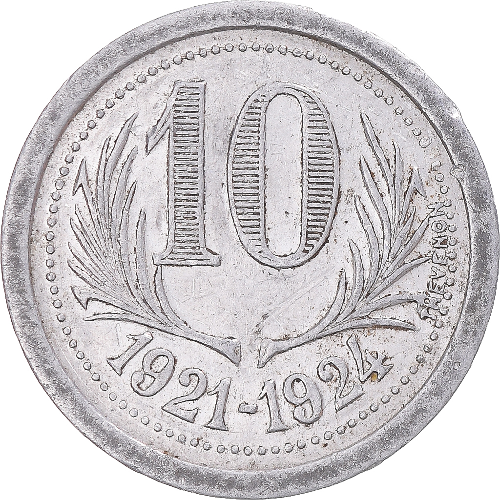 Coin, France, Chambre de commerce de l'Hérault, 10 Centimes, 1921-1924