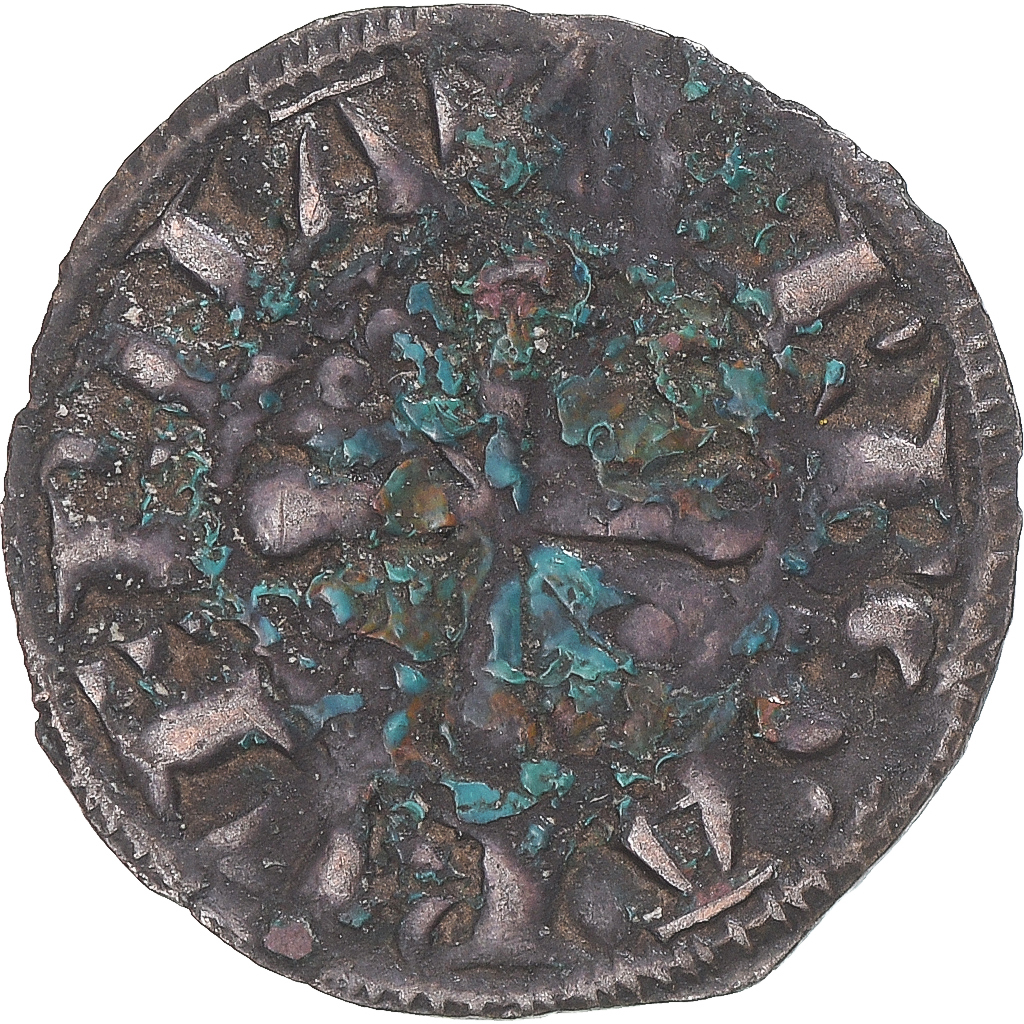 Coin, France, Évêché de Clermont, Denier, 13th Century, Clermont, 