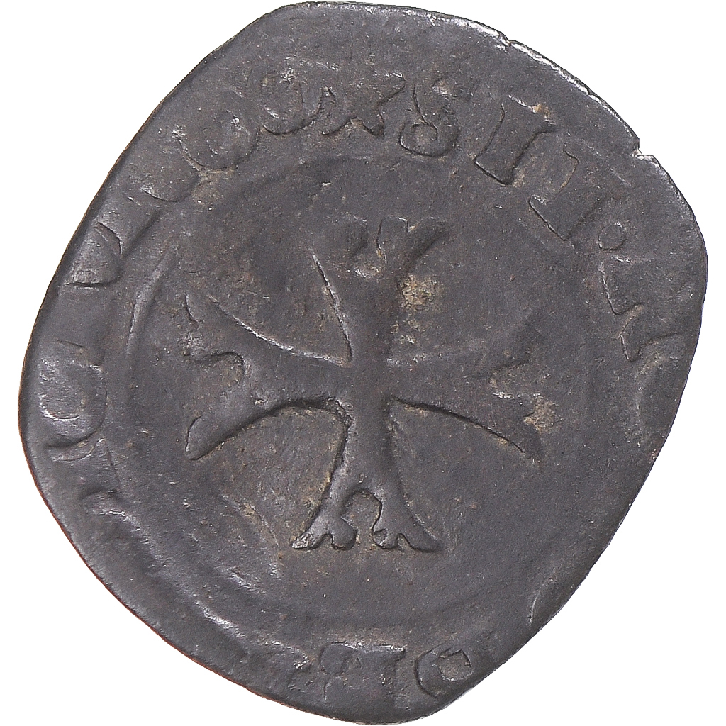 Coin, France, Henri IV, Liard, 1600, Chambéry, , Billon, Gadoury:547