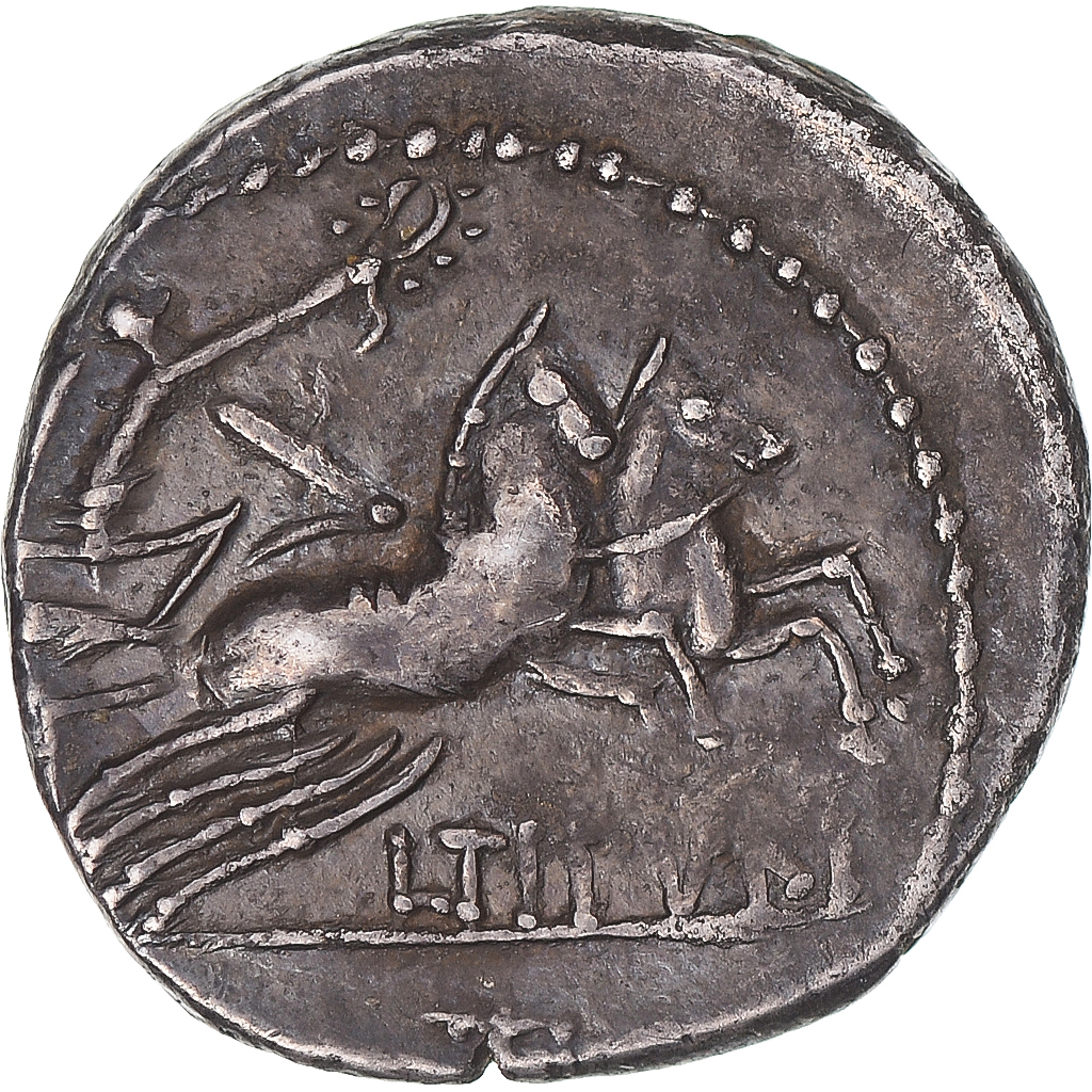 Coin, Tituria, Denarius, 89 BC, Rome, , Silver, Sear:253