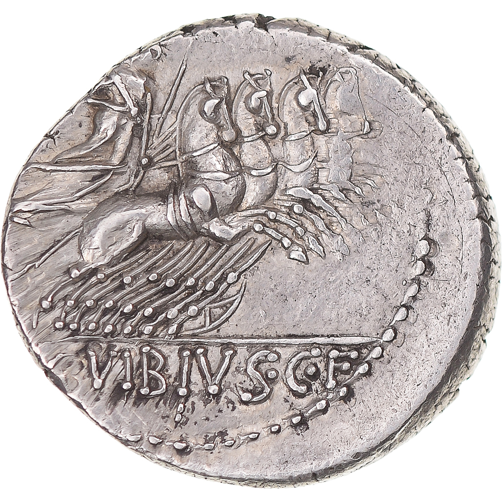 Coin, Vibia, Denarius, 90 BC, Rome, , Silver, Sear:242, Crawford:342/5b