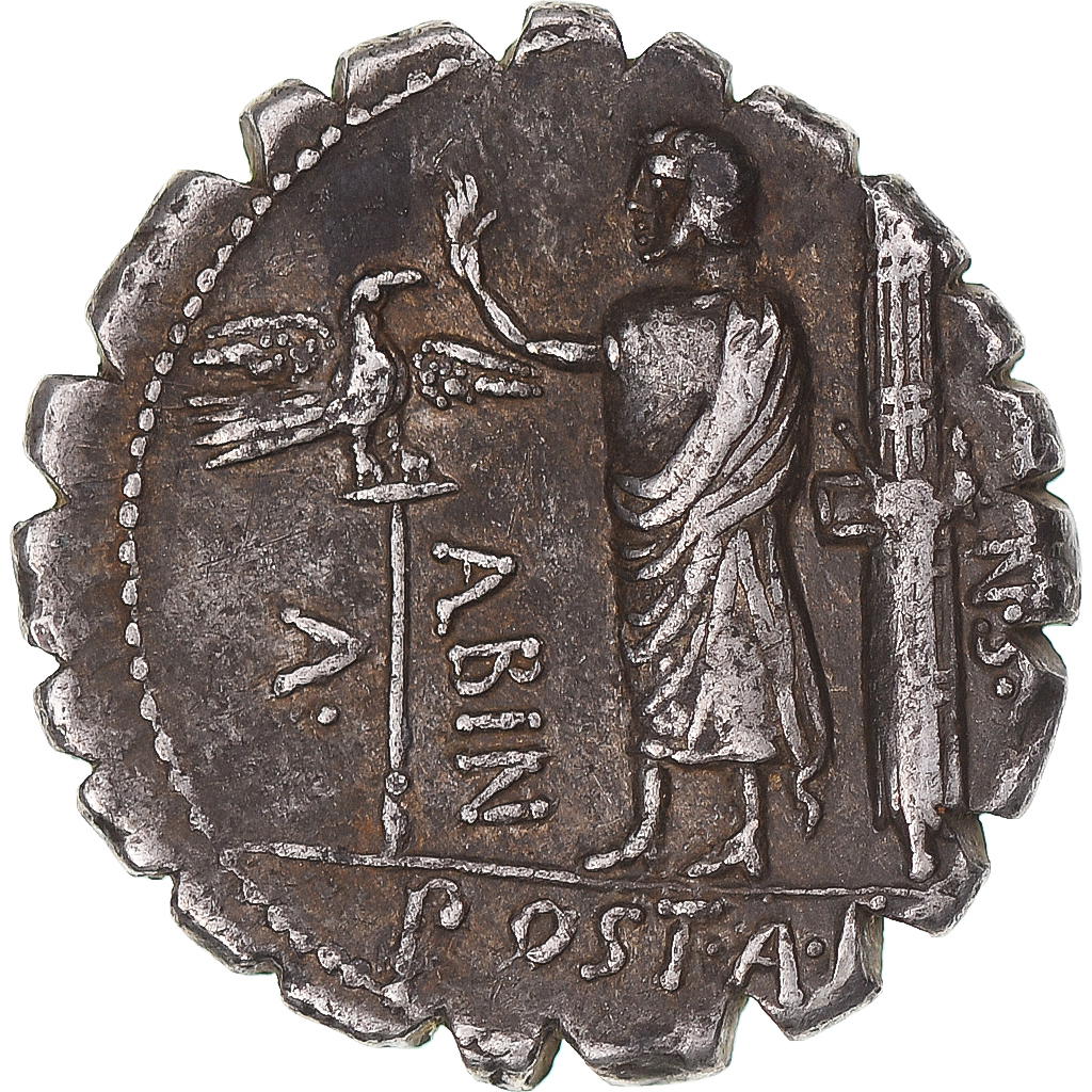 Postumia, Denarius Serratus, 81 BC, Rome, Silver, , Crawford:372/2