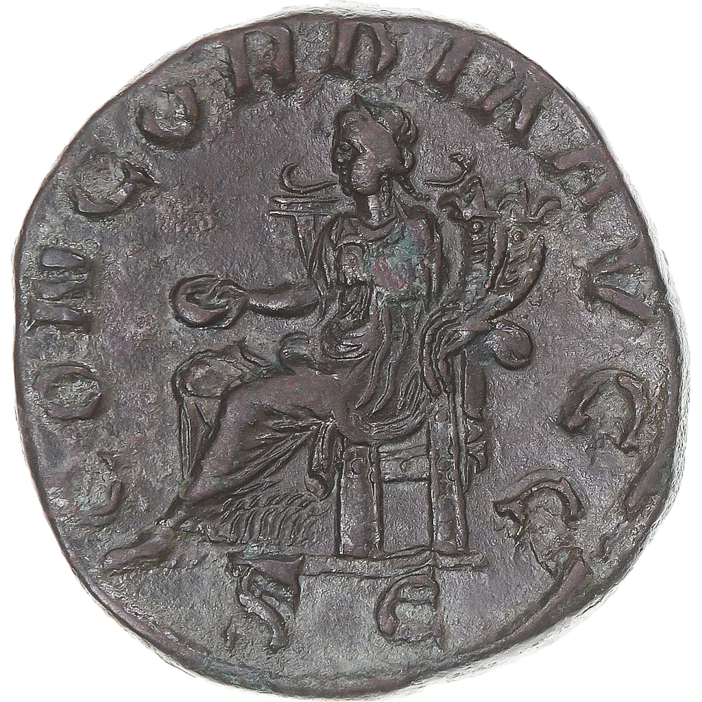 Coin, Otacilia Severa, Sestertius, 246, Rome, , Bronze, RIC:203a