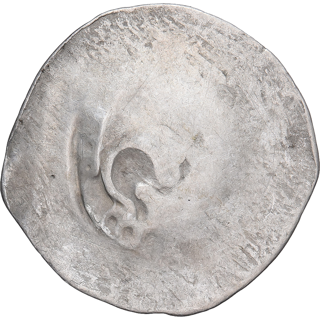 Coin, French state, Alsace, lis pfennig, 14th-15th Centuries, Strasbourg