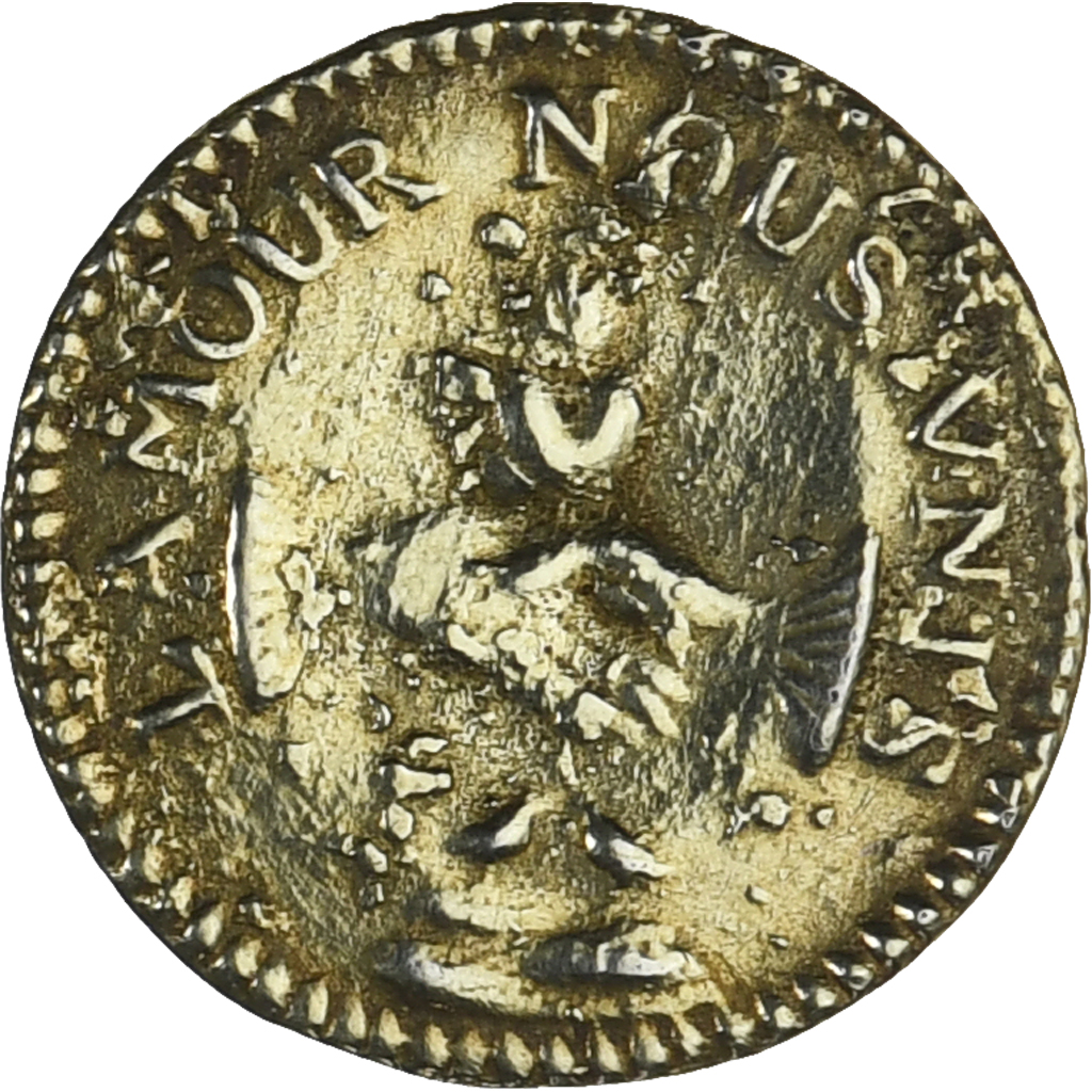 France, Denier à épouser, Collection Térisse, , Vermeil, Terisse:D125