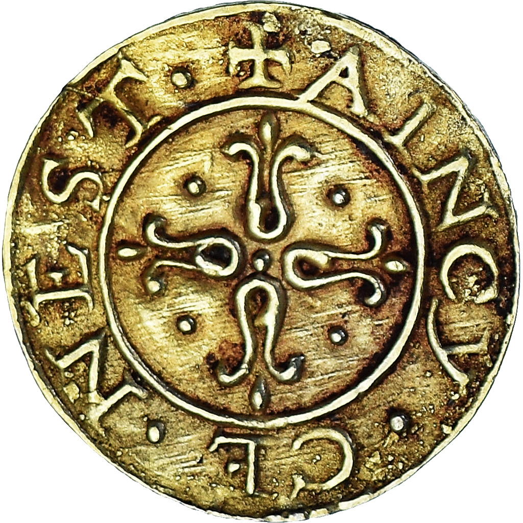 Frankrijk, Denier à épouser, Collection Térisse, ZF+, Vermeil, Terisse:D12