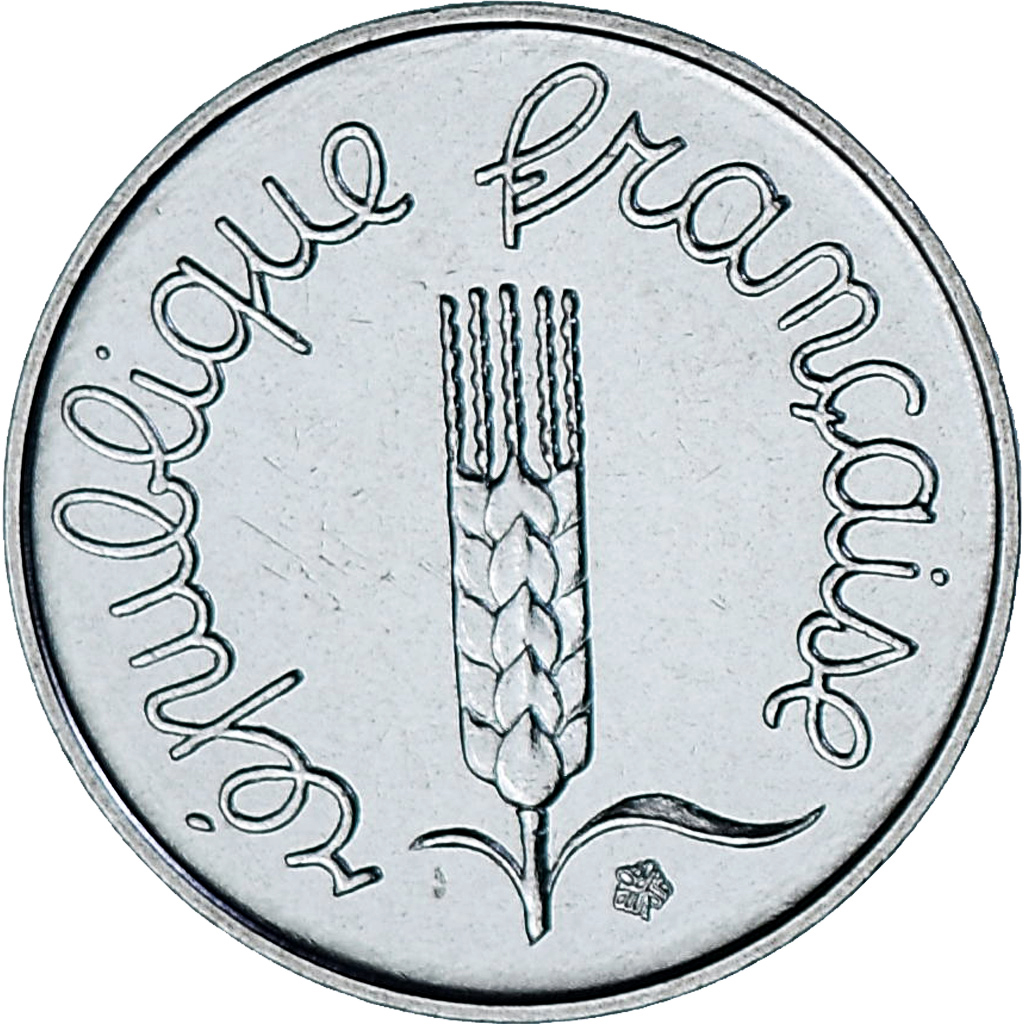 Coin, France, Épi, Centime, 1983, Monnaie de Paris, série FDC, 