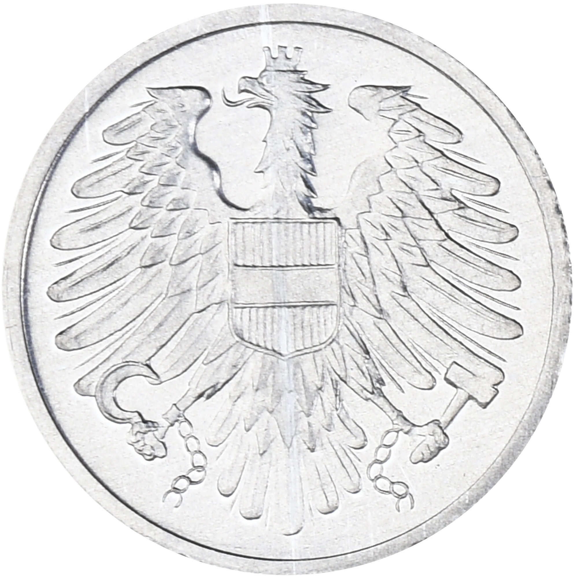 Coin, Austria, 2 Groschen, 1970, Vienna, Proof, , Aluminum, KM:2876