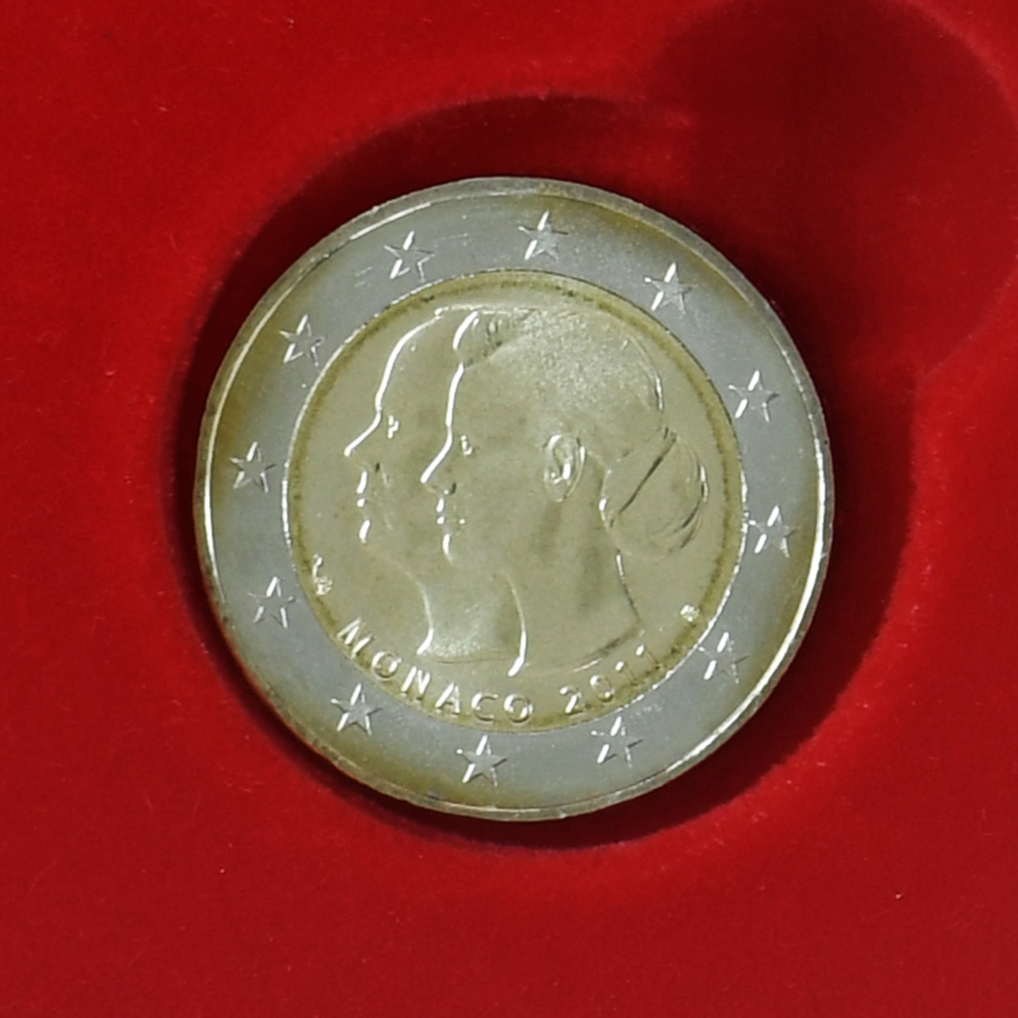 Monaco, Albert II, 2 Euro, 2011, Monnaie de Paris, BU, , Bi-Metallic