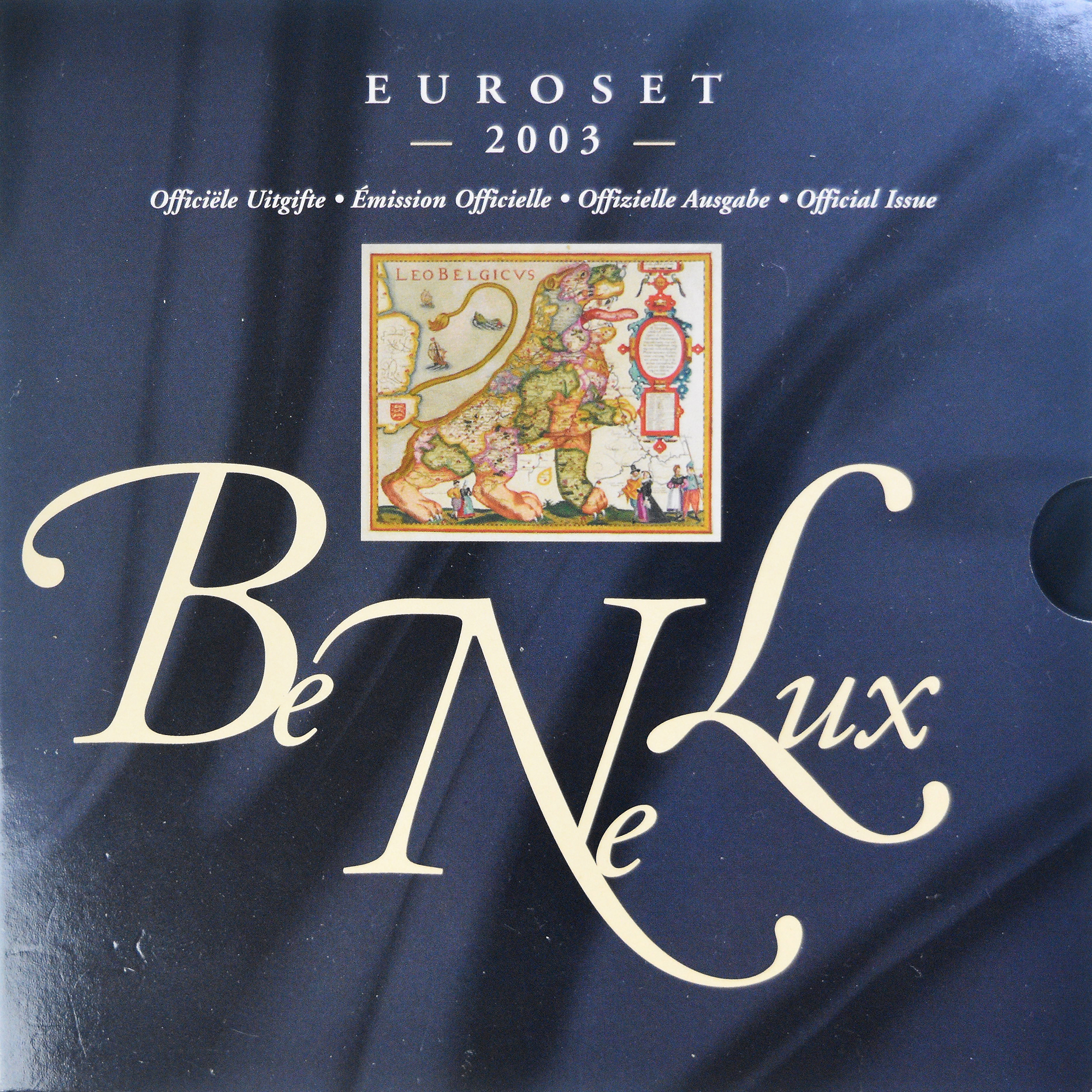 Benelux, Euroset + jeton, Road to Europe, 2003, BU, STGL