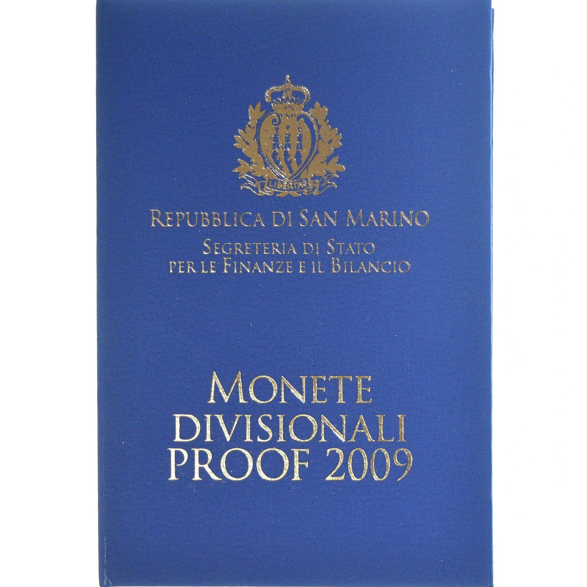San Marino, Coffret 1c. à 2€, 2009, Rome, BE, STGL