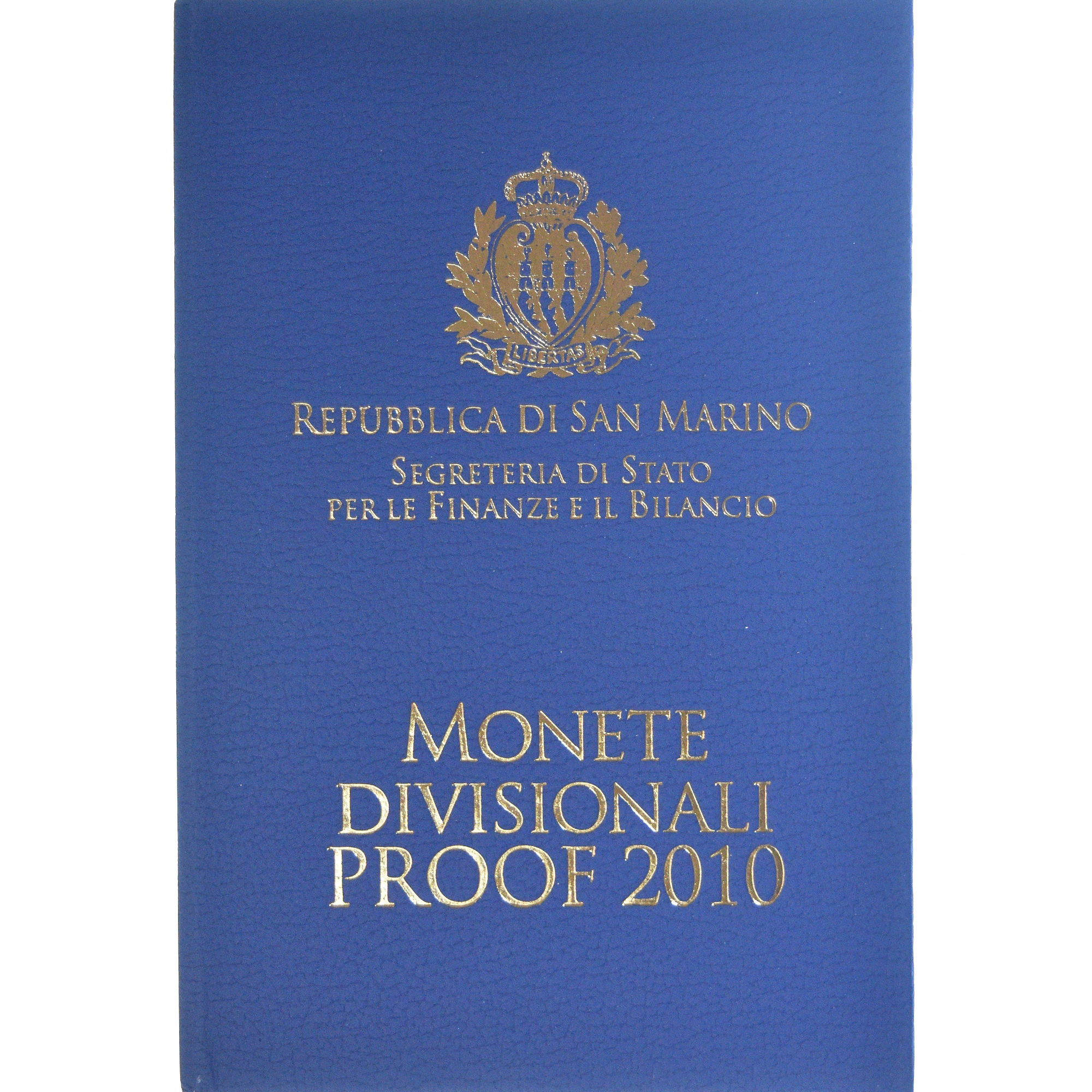 San Marino, Coffret 1c. à 2€, 2010, Rome, BE, STGL