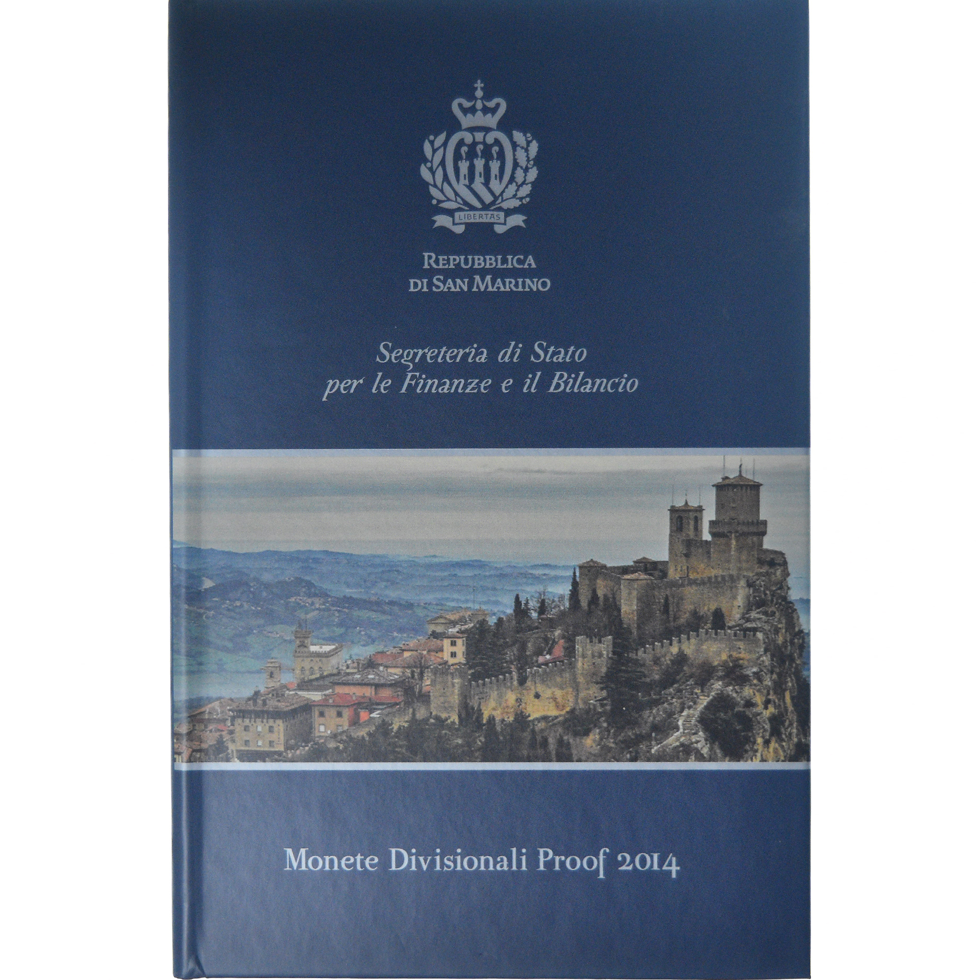 San Marino, Coffret 1c. à 2€, 2014, Rome, BE, STGL