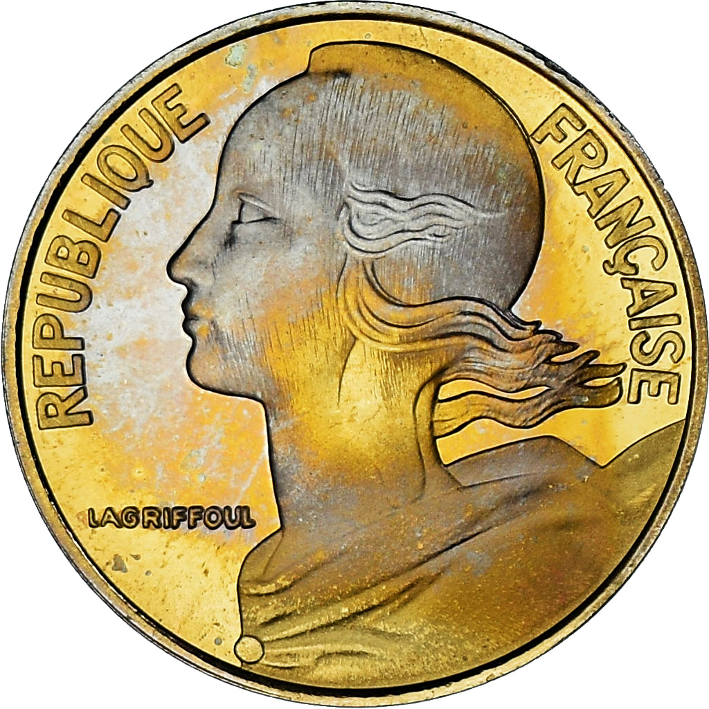 Coin, France, Marianne, 20 Centimes, 2001, Monnaie de Paris, BE, MS