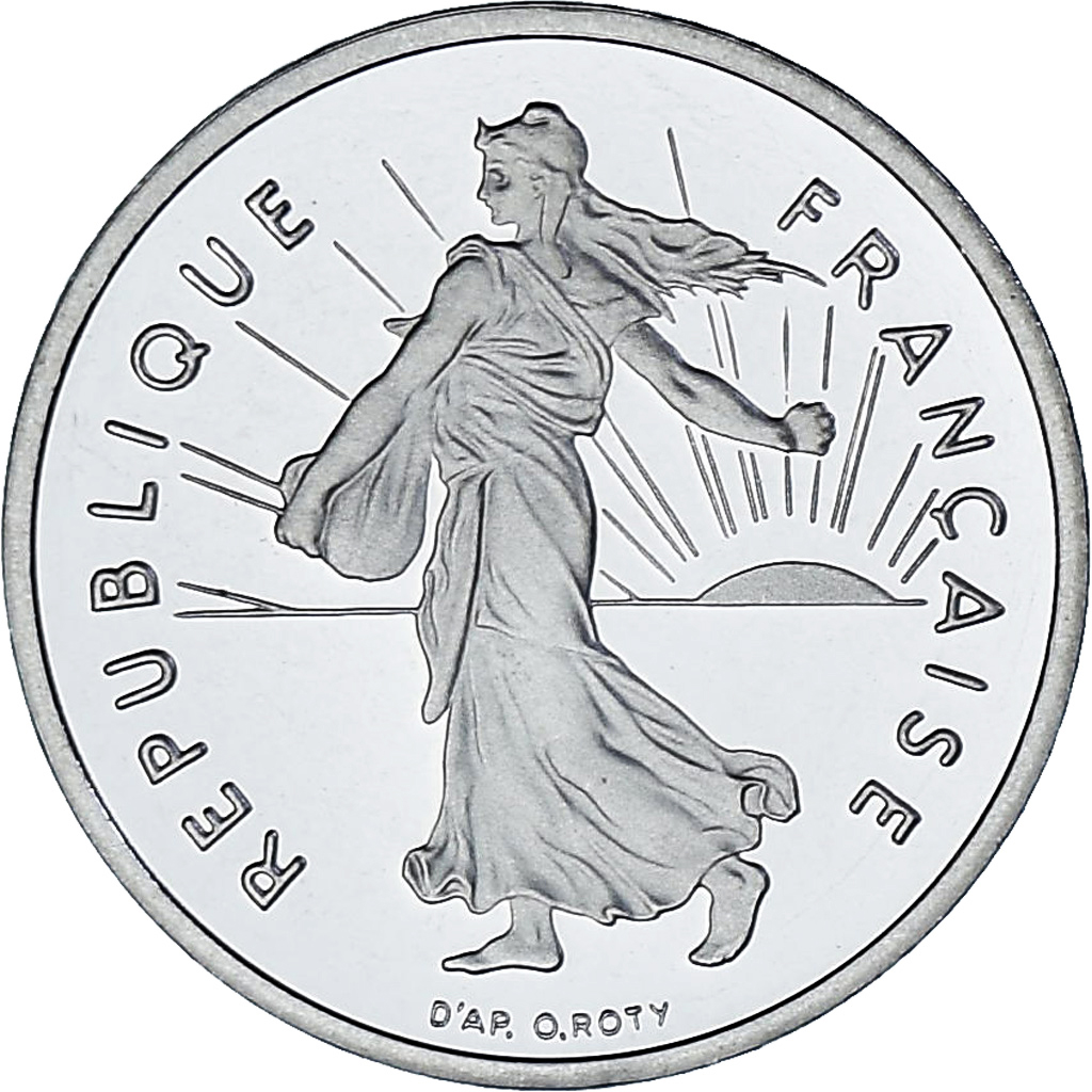 Coin, France, Semeuse, 1/2 Franc, 2001, Monnaie de Paris, BE, , Nickel