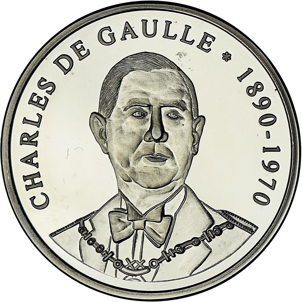 France, Medal, Charles De Gaulle, Proof, , Argentan