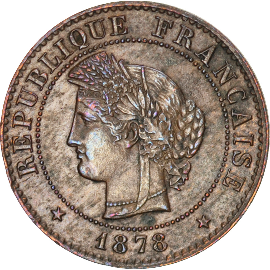Coin, France, Cérès, Centime, 1878, Paris, , Bronze, KM:826.1