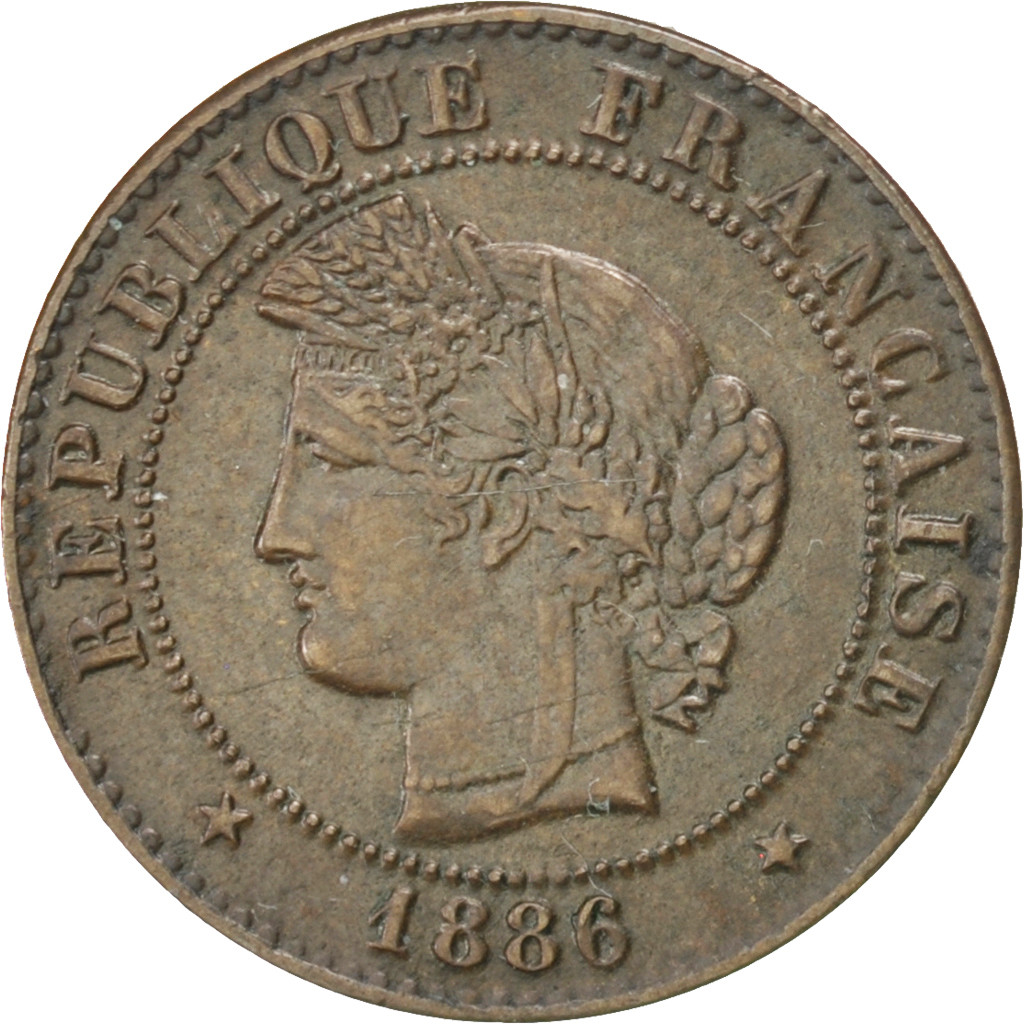 Coin, France, Cérès, Centime, 1886, Paris, , Bronze, KM:826.1