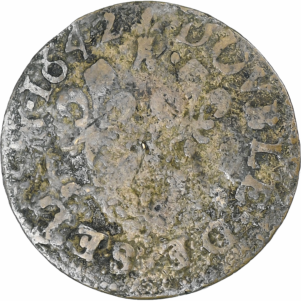 Principality of Sedan, FrédéricMaurice de la Tour, Double Tournois, 1642