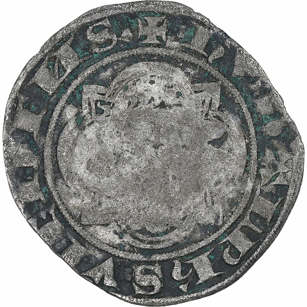 France, Comté de Vienne (Dauphiné), Humbert II, Gros, 1333-1349, VF(20-25)